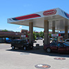Conoco service station canopy at a 7-Eleven thumbnail