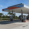 76 service station canopy