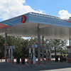 76 service station canopy