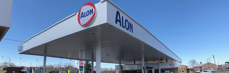 Alon station canopy