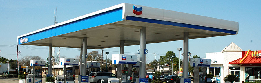 Chevron canopy