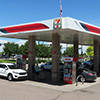 Conoco service station canopy at a 7-Eleven thumbnail