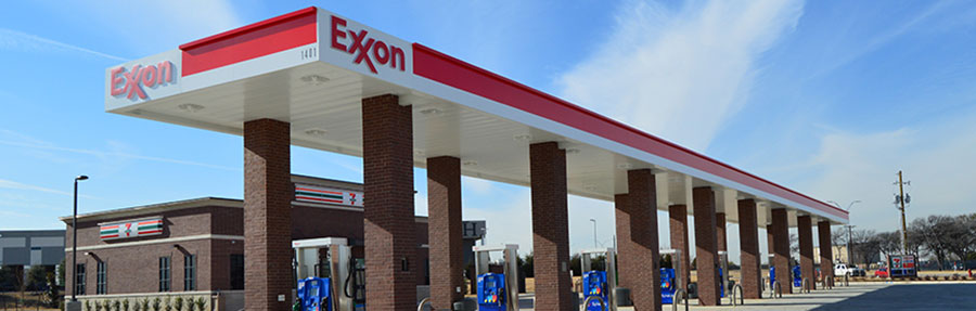 Exxon tall canopy