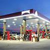 Maverik service station canopy