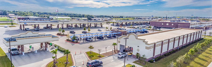 Canopies for C-store, carwash