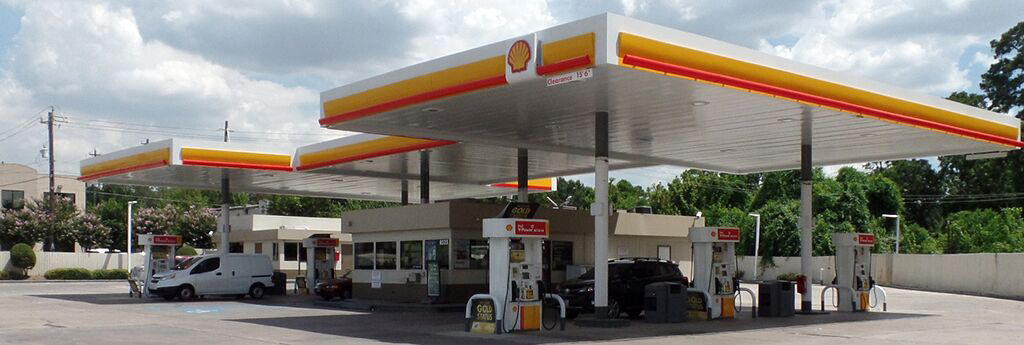 Shell canopy new branding