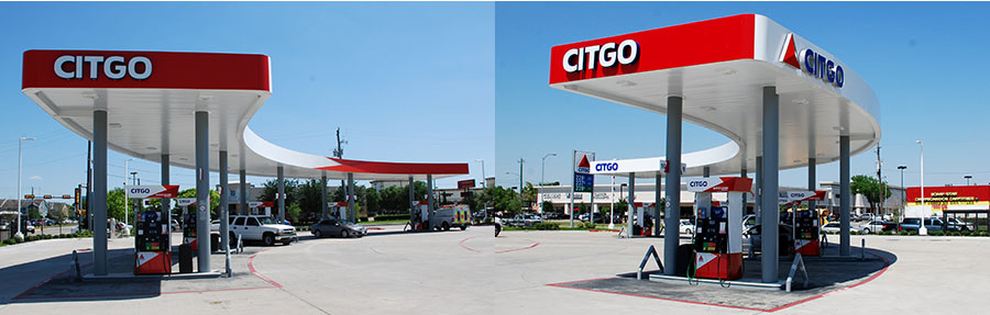 CITGO radius canopy